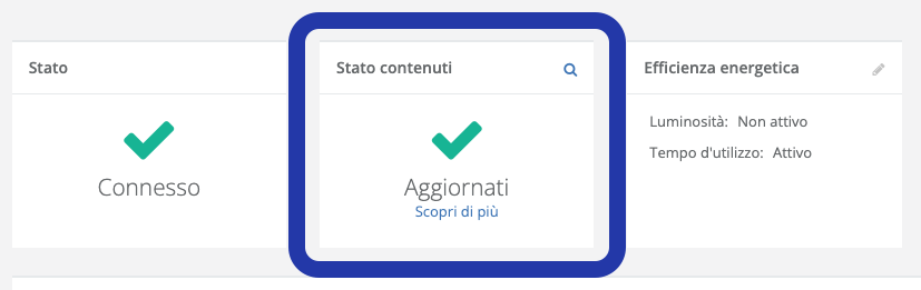 Stato contenuti