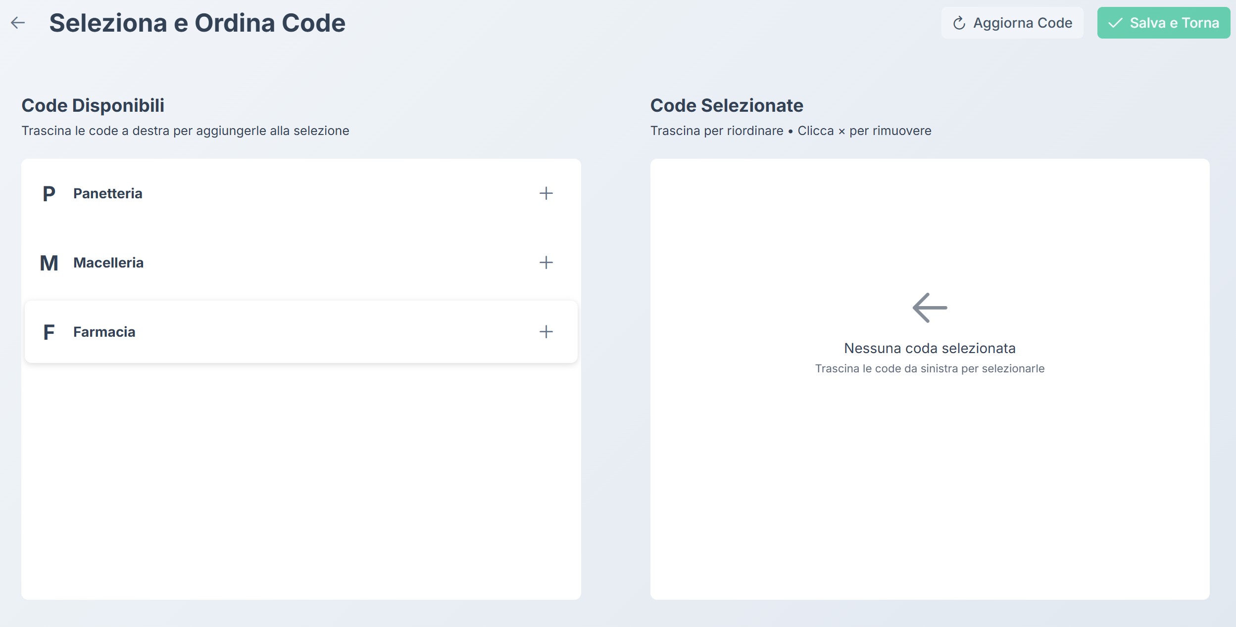 Queue selection
